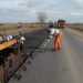 Obras de repavimentación en Ruta 91 a la altura de Totoras