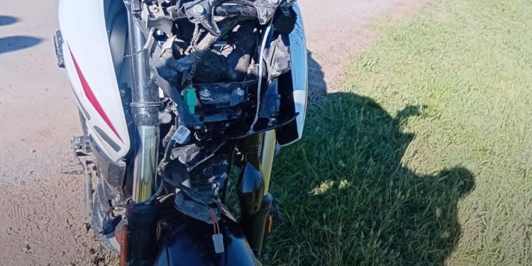 Gálvez: Siniestro vial entre calles Chubut y Bv. Argentino.