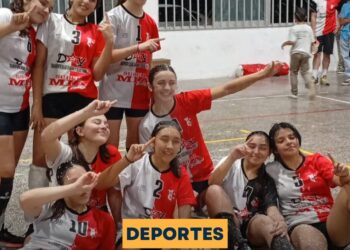La Sub 14 de vóley del Club Atlético se consagró campeona anual logrando un histórico título