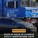 Susto en Monje: Se le paró el auto y logró bajarse justo antes de que el tren la embistiera