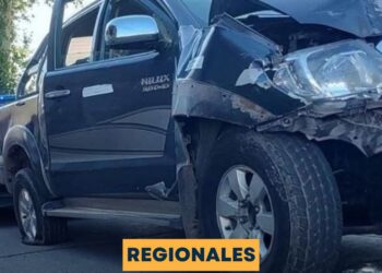 LE SACÓ LA CAMIONETA AL PADRE, SE ALCOHOLIZÓ, SE DROGÓ Y CHOCÓ ESCAPANDO DE LA POLICÍA