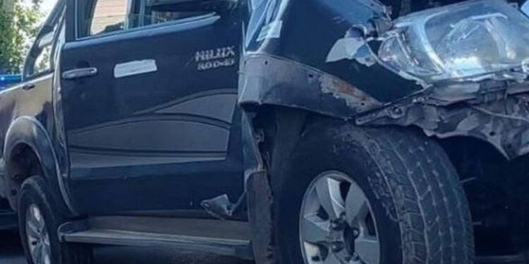 LE SACÓ LA CAMIONETA AL PADRE, SE ALCOHOLIZÓ, SE DROGÓ Y CHOCÓ ESCAPANDO DE LA POLICÍA