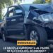 LE SACÓ LA CAMIONETA AL PADRE, SE ALCOHOLIZÓ, SE DROGÓ Y CHOCÓ ESCAPANDO DE LA POLICÍA