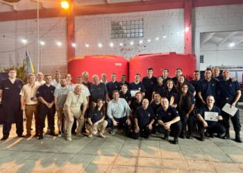 ACTO POR EL 65° ANIVERSARIO DE BOMBEROS VOLUNTARIOS CAÑADA DE GÓMEZ