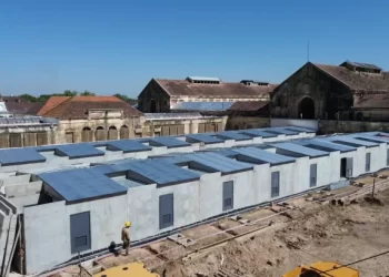 Avanza la obra de aislamiento en la Cárcel de Coronda: Ya se montaron 66 nuevas celdas