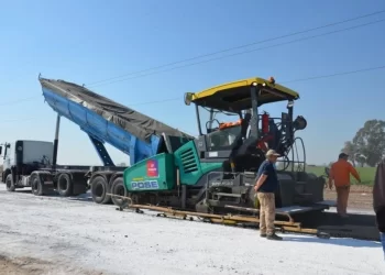 Departamento San Justo: Borla destacó el avance de obras clave en las rutas provinciales 39 y 2.