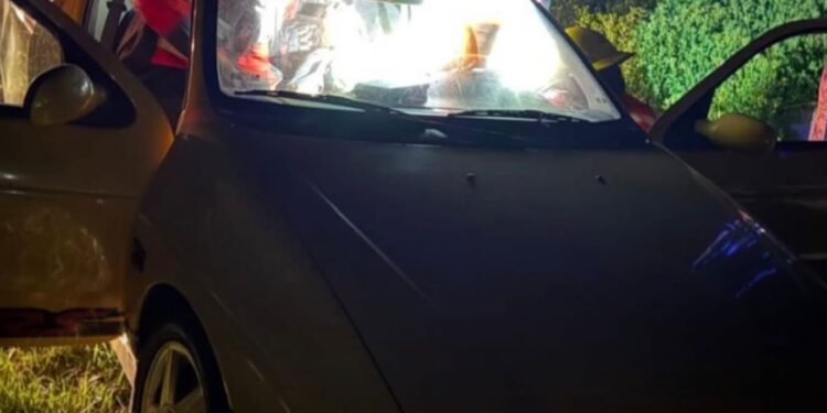 Choque por alcance en Ruta 34 dejó dos personas lesionadas. Trabajaron Bomberos de Totoras