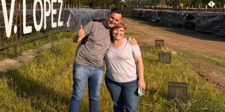 El gasoducto de la Ruta 34 comienza a materializarse: Rasetto y Arán recorrieron el acopio de caños en Lucio V. López.