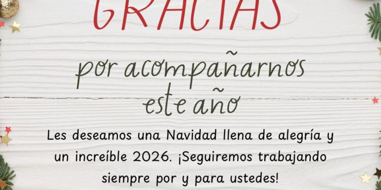 GRACIAS POR ACOMPAÑARNOS