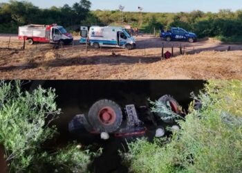 LOGROÑO: UN HOMBRE MURIO TRAS CAER EN UNA REPRESA CON UNA MAQUINA AGRICOLA