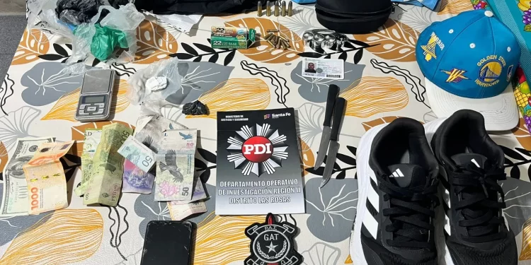 SEIS ALLANAMIENTOS EN LAS PAREJAS: SECUESTRAN ARMAS, MUNICIONES Y DROGA