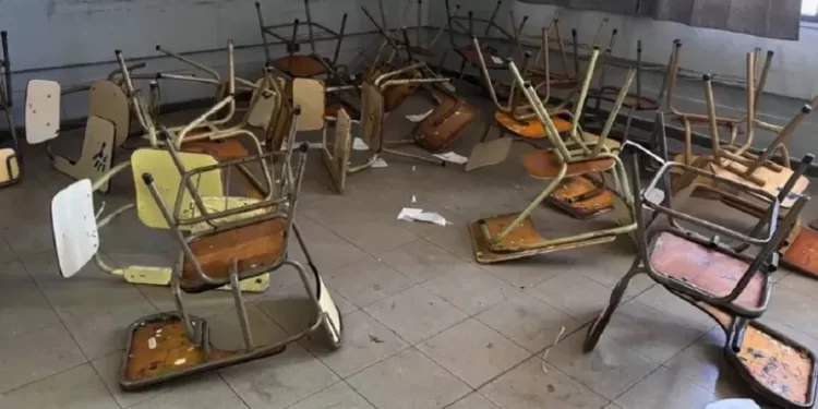 150 ALUMNOS DE UN COLEGIO DESTROZARON TODO PARA FESTEJAR EL ULTIMO DIA DE CLASES Y COMO CASTIGO LOS DEJARON LIBRES