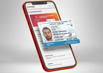 Las licencias de conducir digitales en la aplicación Mi Santa Fe ya tienen validez en la provincia