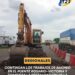 Continúan los trabajos de bacheo en el Puente Rosario–Victoria y comienza la restauración de la rotonda de acceso.