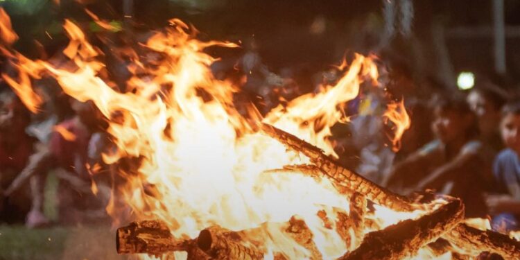 NIÑOS TIMBUENSES VIVIERON EL GRAN CAMPAMENTO 2026 EN EL POLIDEPORTIVO COMUNAL