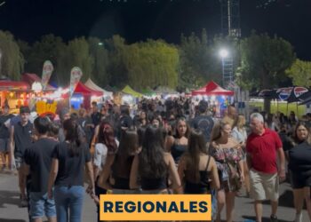 Gran convocatoria en la primera noche de la Fiesta del Trigo en el Club Sportivo Rivadavia