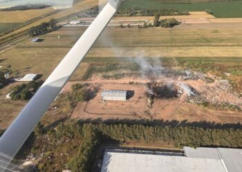 Casilda denuncia ante Fiscalía posible incendio intencional en el vaciadero municipal