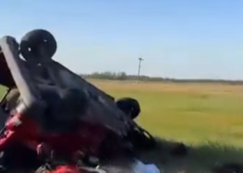  ACCIDENTE FATAL EN RUTA 34 A LA ALTURA DE IBARLUCEA. UN FALLECIDO