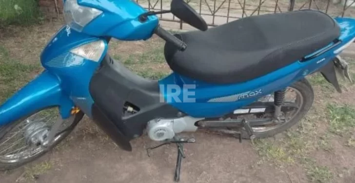 MOTO ROBADA EN SAN GENARO APARECIÓ EN TOTORAS