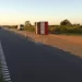 Accidente entre dos camiones en autopista a la altura de San Fabian. Hay cereal sobre la calzada.