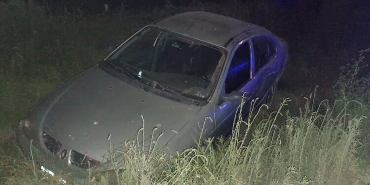 Despiste en camino rural camino a la Boca de Monje dejó dos personas con lesiones leves