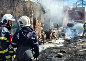 Operativo preventivo por fuerte olor a gas en un barrio de Totoras