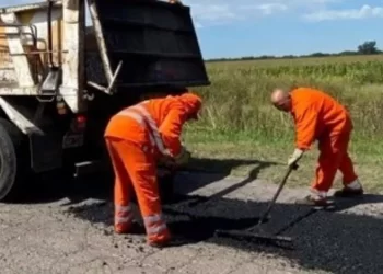 Comenzó la obra de repavimentación de la Ruta 41s