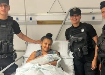 Policías asistieron un parto de urgencia en las primeras horas de 2026 en Rosario