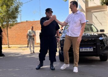 Rasetto destacó una nueva entrega de móviles en la URX: más herramientas para mejorar la seguridad del departamento.