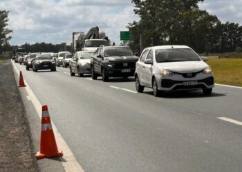 Caos de tránsito por dos choques en la autopista Rosario-Córdoba, cerca de Funes