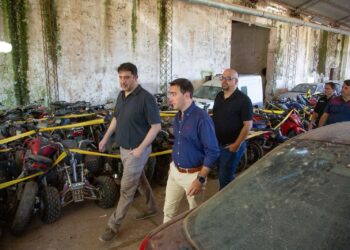 Santa Fe destruyó más de 600 vehículos secuestrados, en Cañada de Gómez