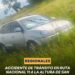 Accidente de tránsito en la Ruta Nacional 11 a la altura de San Fabián