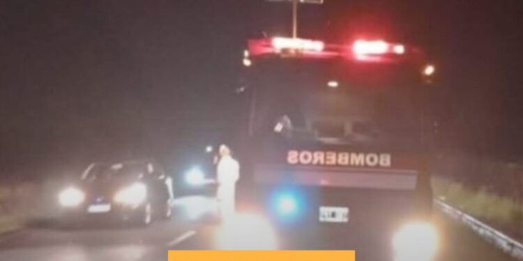 La Ruta 65 permanece cortada tras el grave accidente: los involucrados son de San Genaro y San Jorge