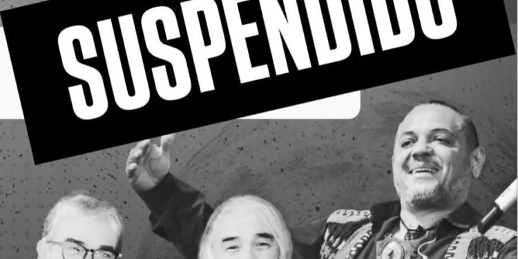 Suspendido el domingo de las tres lunes