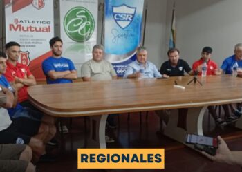 Conferencia de prensa lanzamiento Copa Ciudad de San Genaro en Senior, Reserva y Primera.