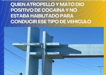 Centeno: QUIEN ATROPELLÓ Y MATÓ DIO POSITIVO DE COCAINA Y NO ESTABA HABILITADO PARA CONDUCIR ESE TIPO DE VEHÍCULO