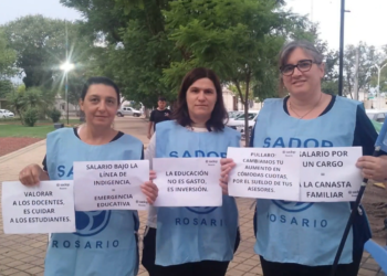 Las Rosas: Amsafé confirmó el no inicio de clases y plan de lucha tras rechazar la oferta salarial