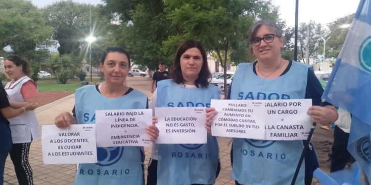 Las Rosas: Amsafé confirmó el no inicio de clases y plan de lucha tras rechazar la oferta salarial