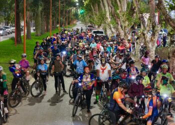 SE REALIZÓ LA SEGUNDA EDICIÓN DE “LUNA LLENA SOBRE RUEDAS” EN CAÑADA DE GOMEZ