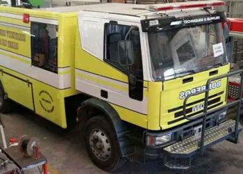 ACCIDENTE EN RUTA 65 ENTRE DIAZ Y SAN GENARO. RUTA CORTADA