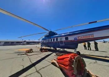 De Cañada de Gómez a la Patagonia: el trabajo aéreo contra los incendios forestales