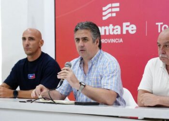 Cococcioni y la protesta policial en Rosario: “Están tratando de desestabilizar”