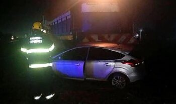 Tragedia en San Lorenzo: joven de 20 años fallece tras choque entre auto y tren