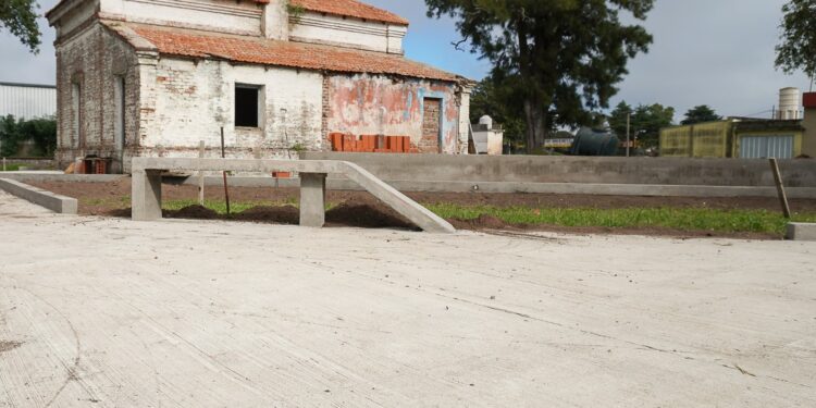 Monje avanza en la recuperación de su patrimonio ferroviario y revitaliza un espacio histórico