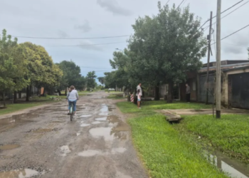 Santo Tomé: un joven golpeó con una barreta a un ladrón en el patio de su casa y ahora está detenido