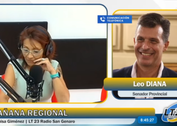 El senador Leo Diana repasó proyectos y actividades en San Jerónimo en “Mañana Regional”