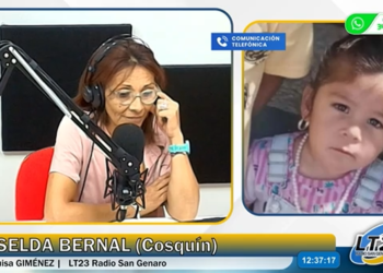 Apareció Esmeralda en Cosquín: Luisa Giménez entrevistó a la periodista que cubrió su hallazgo