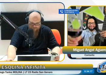 Miguel Ángel Agüero lleva el folclore tucumano a Las Rosas