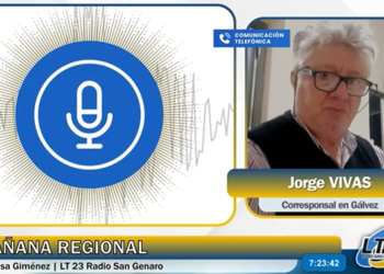 Jorge Vivas corresponsal de Gálvez I Mañana Regional