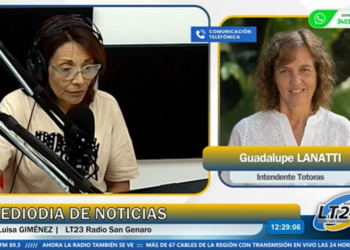 Guadalupe Lanatti destacó memoria, cultura y obras en Totoras